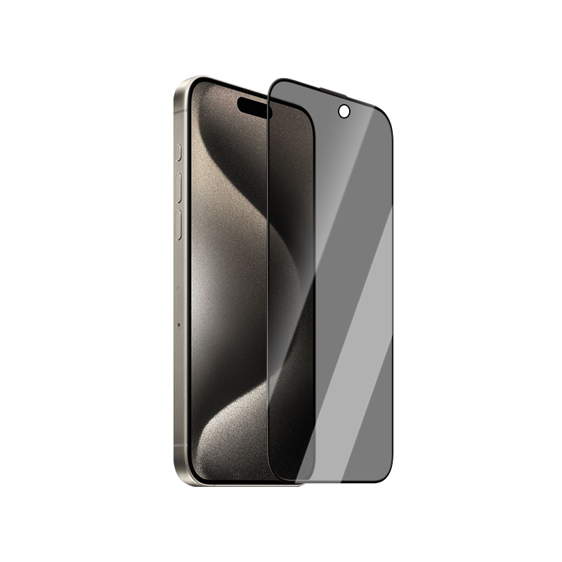 Apple iPhone 15 Plus CaseWorld HD Serisi 0.33mm Privacy Temperli Cam Ekran Koruyucu - 1