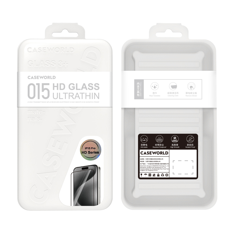 Apple iPhone 15 Plus CaseWorld Ultra-Thin Serisi 0.15mm HD Cam Ekran Koruyucu - 6