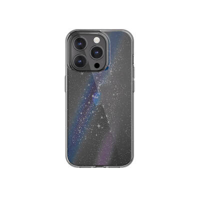 Apple iPhone 15 Pro Case Double Layer IMD Printed Bumper Licensed Switcheasy Cosmos Nebula Cover Colorless