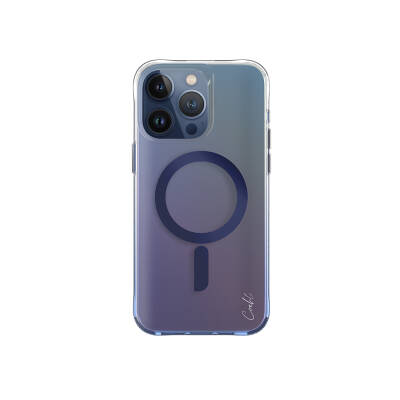 Apple iPhone 15 Pro Case Mystic Purple Coehl Dazze Cover with Magsafe Charging Feature Blue