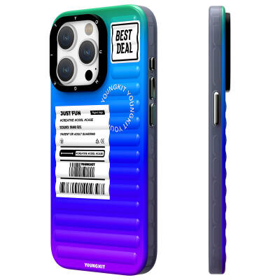 Apple iPhone 15 Pro Case YoungKit The Secret Color Series Cover Purple