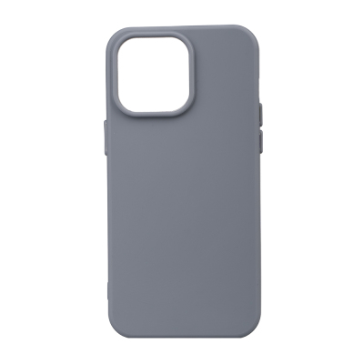 Apple iPhone 15 Pro Case Zore Biye Silicone Grey