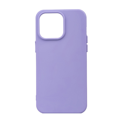 Apple iPhone 15 Pro Case Zore Biye Silicone Lila