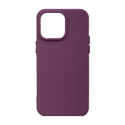 Apple iPhone 15 Pro Case Zore Biye Silicone Purple