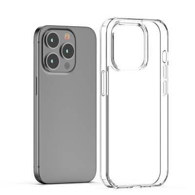 Apple iPhone 15 Pro Case Zore Coss Cover Colorless