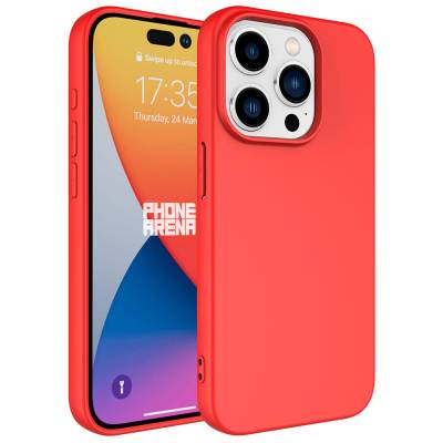 Apple iPhone 15 Pro Case Zore LSR Launch Cover Red