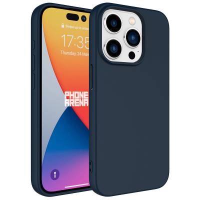 Apple iPhone 15 Pro Case Zore LSR Launch Cover Navy blue