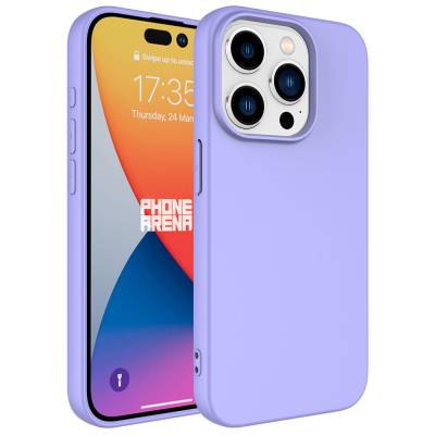 Apple iPhone 15 Pro Case Zore LSR Launch Cover Lila