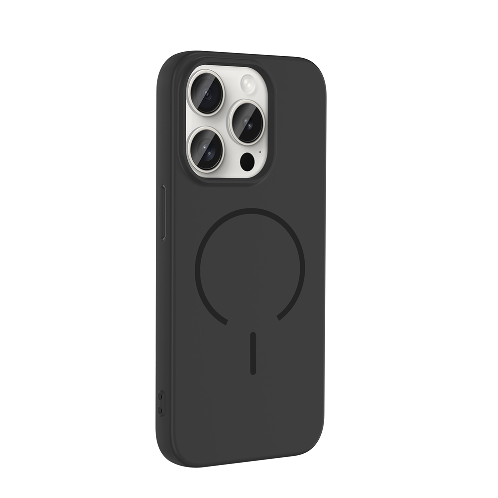 Apple iPhone 15 Pro Case Zore Meta Cover with M-safe Charging Feature - 15