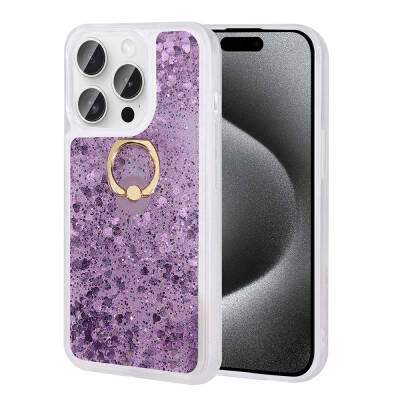 Apple iPhone 15 Pro Case Zore Milce Cover Purple