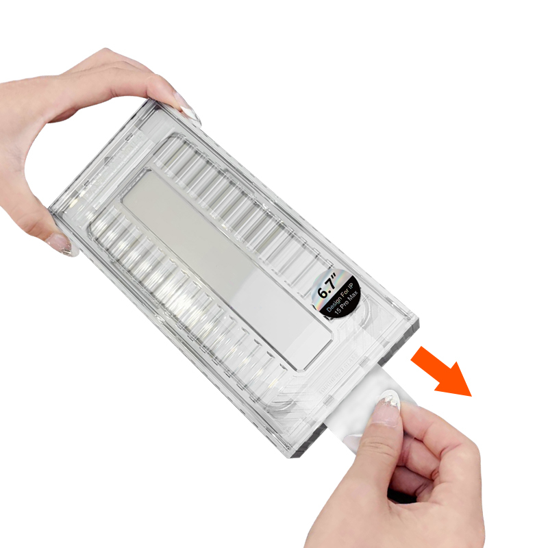 Apple iPhone 15 Pro CaseWorld Ultra-Thin Serisi 0.15mm HD Cam Ekran Koruyucu + Uygulama Aparatlı - 6