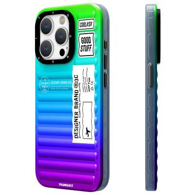 Apple iPhone 15 Pro Max Case YoungKit The Secret Color Series Cover Purple