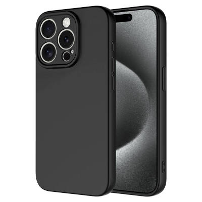 Apple iPhone 15 Pro Max Case Zore Mara Launch Cover Black