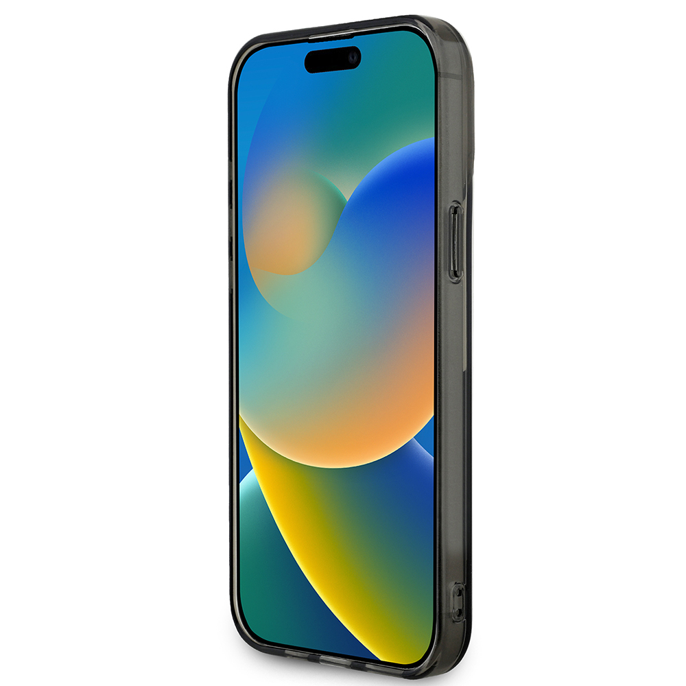 Apple iPhone 15 Pro Max Kılıf BMW Orjinal Lisanslı Yarı Transparan M Dizayn Çizgili Kapak - 6