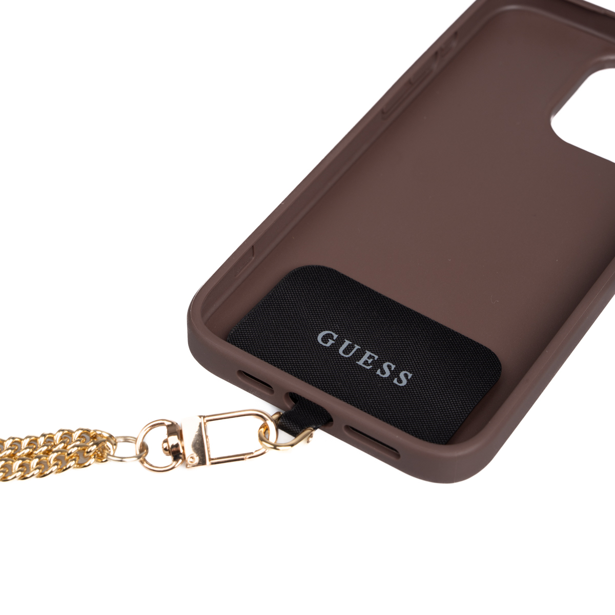 Apple iPhone 15 Pro Max Kılıf Guess Orjinal Lisanslı PU Deri 4G Büyük Metal Logolu Çapraz Vücut Askılı Kapak - 12