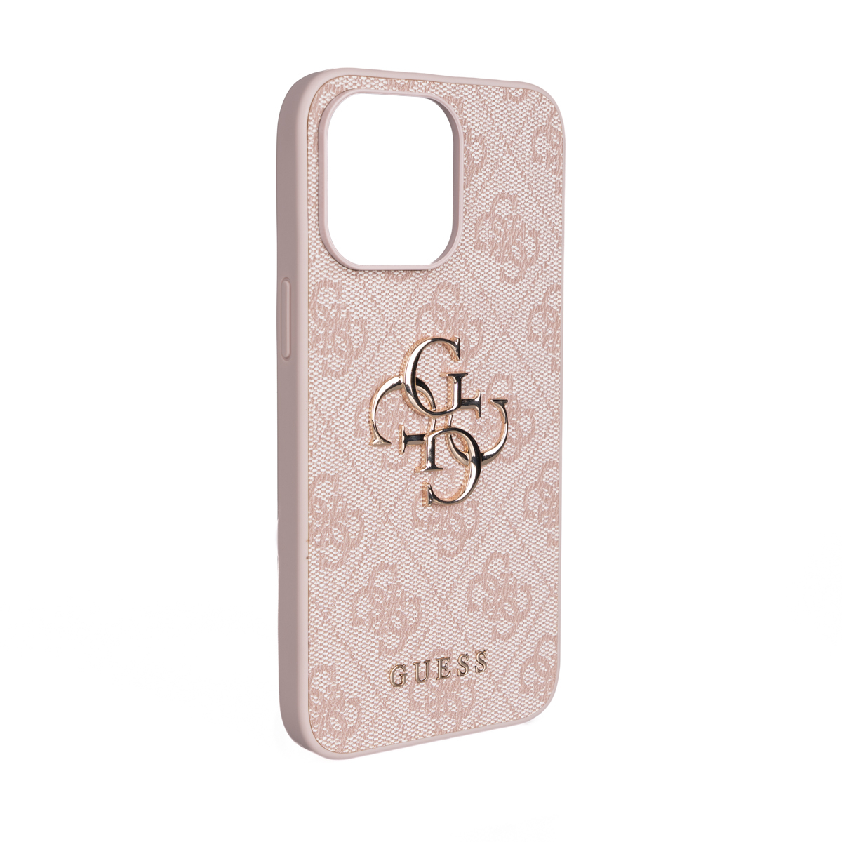 Apple iPhone 15 Pro Max Kılıf Guess Orjinal Lisanslı PU Deri 4G Büyük Metal Logolu Çapraz Vücut Askılı Kapak - 28