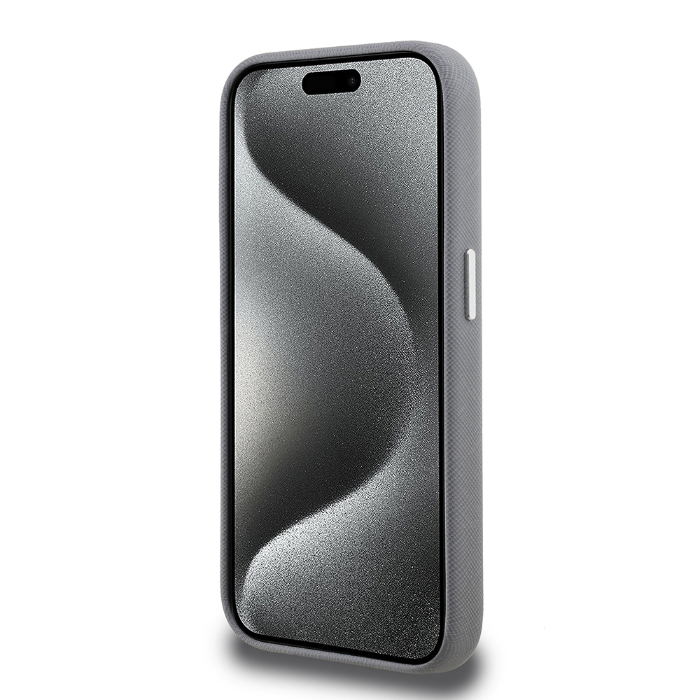 Apple iPhone 15 Pro Max Kılıf Karl Lagerfeld Orjinal Lisanslı K&C Heads Pin Kapak - 13