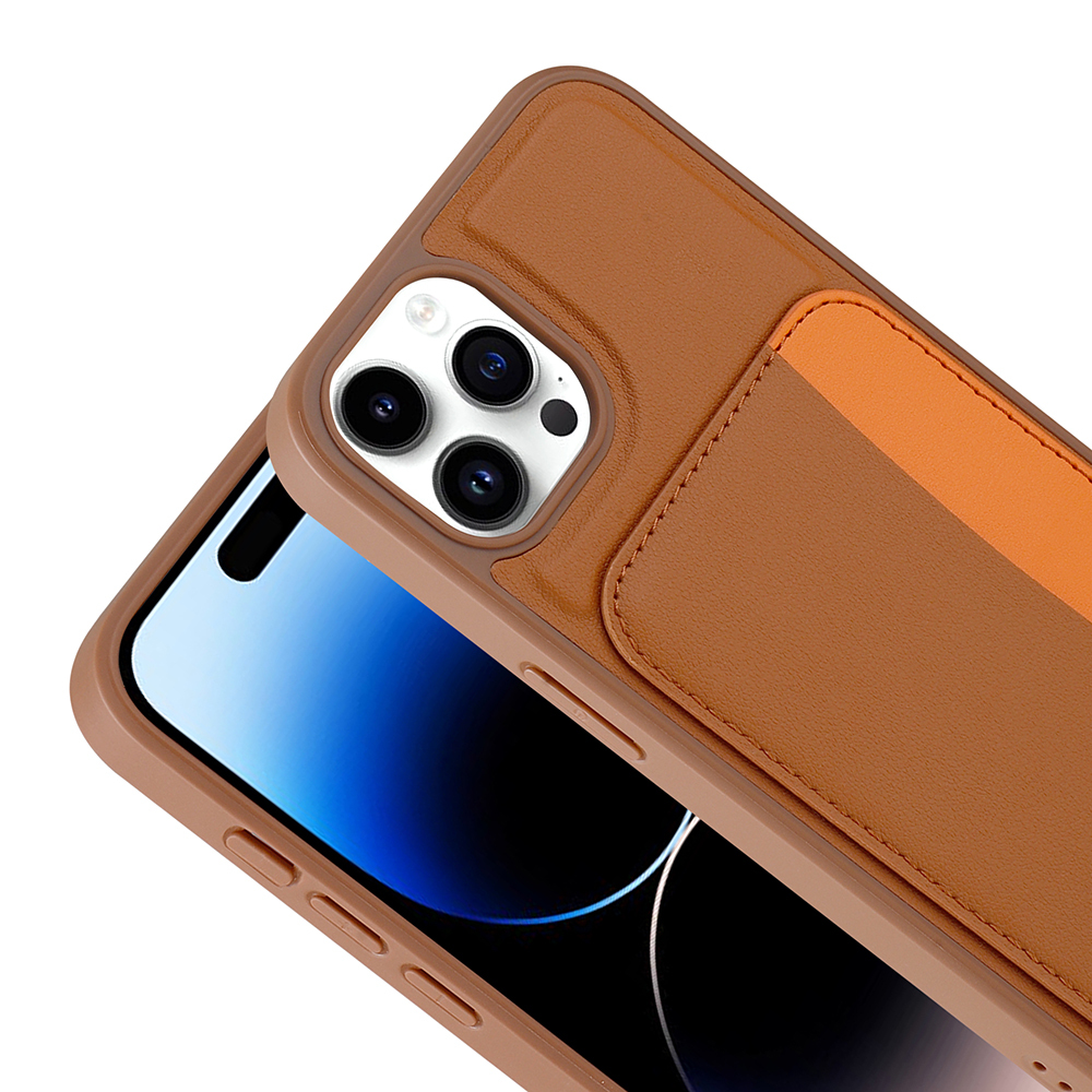 Apple iPhone 15 Pro Max Kılıf Kartlıklı Zore X-Kart Silikon Kapak - 12