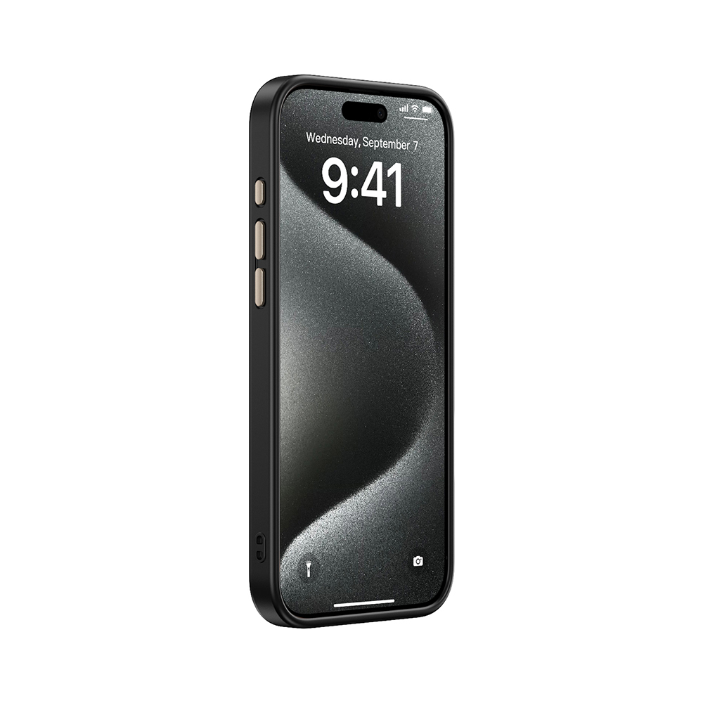 Apple iPhone 15 Pro Max Kılıf M-safe Şarj Özellikli Karbon Fiber Görünümlü Zore Antina Kapak - 24