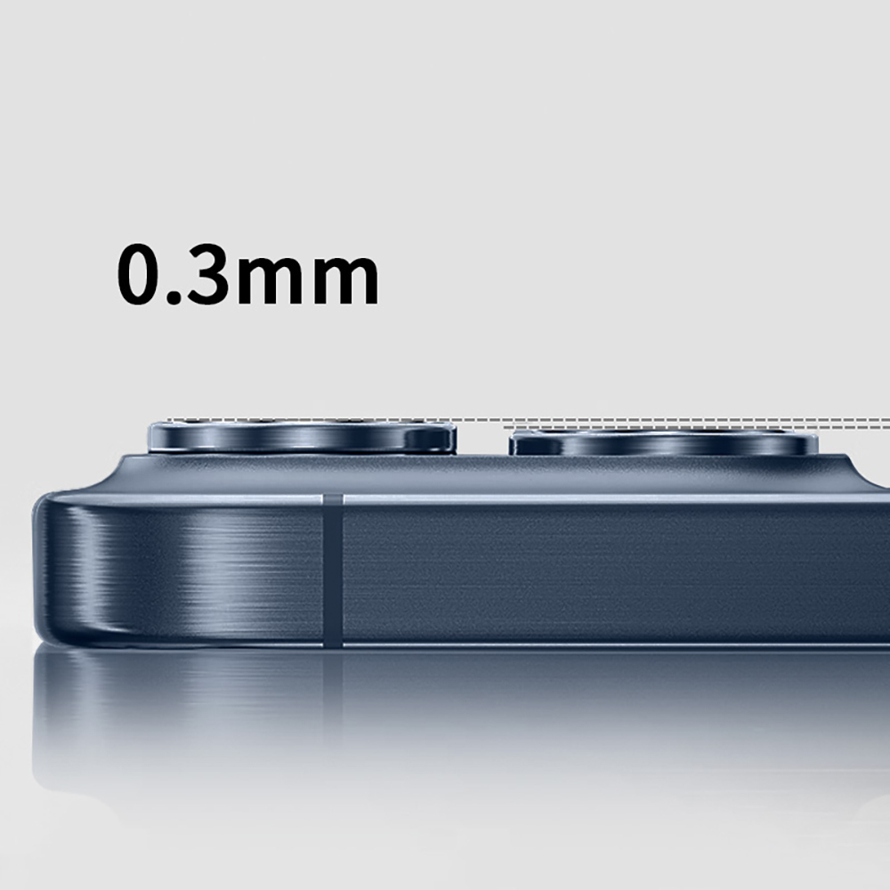 Apple iPhone 15 Pro Zore Mikro Kamera Lens Koruyucu - 19