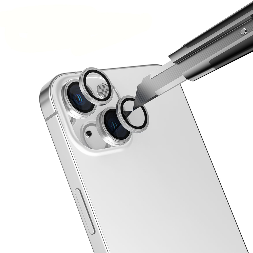 Apple iPhone 15 Zore Mikro Kamera Lens Koruyucu - 9