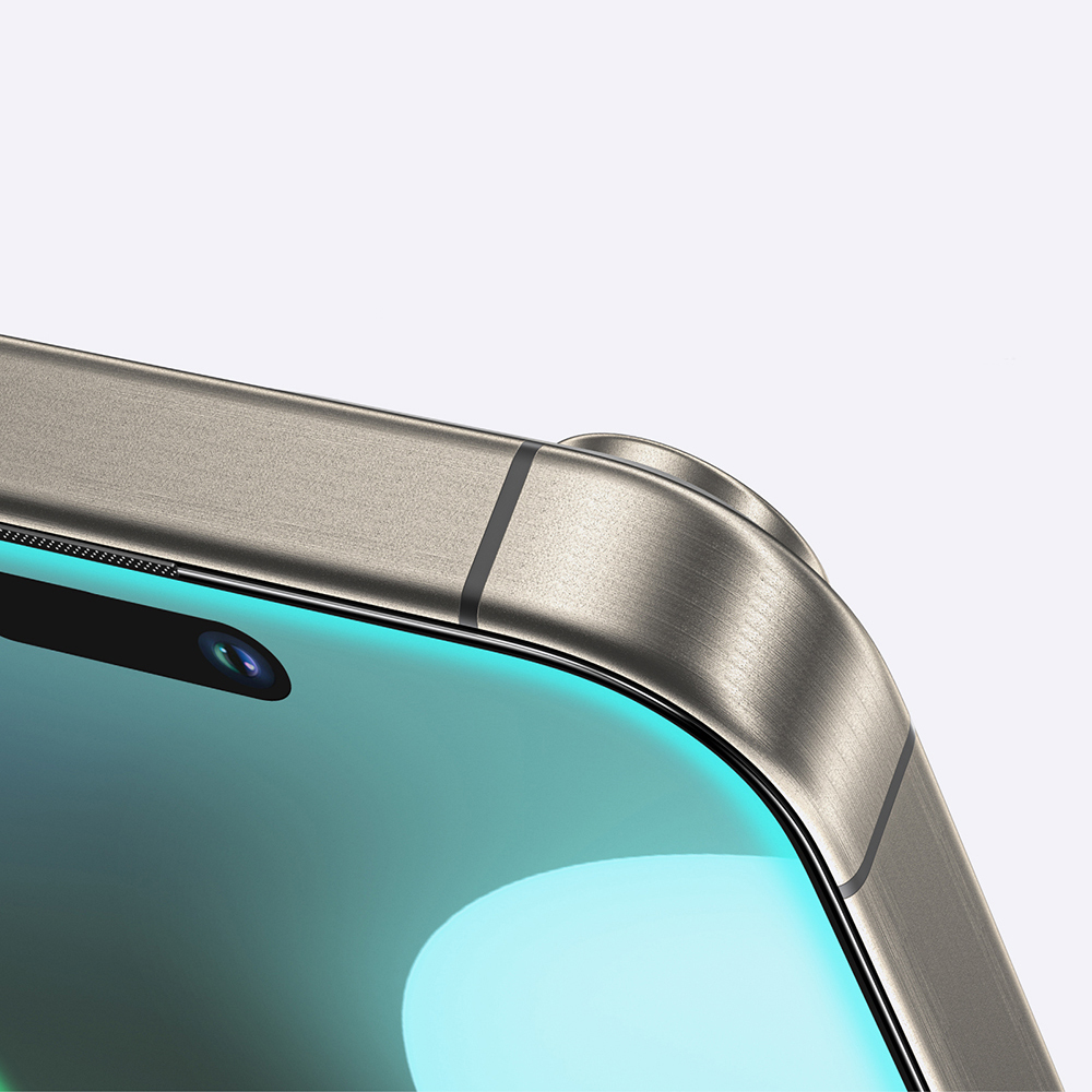 Apple iPhone 16 Amazingthing Titan Matte Anti-Fingerprint Tempered Glass Screen Protector - 8