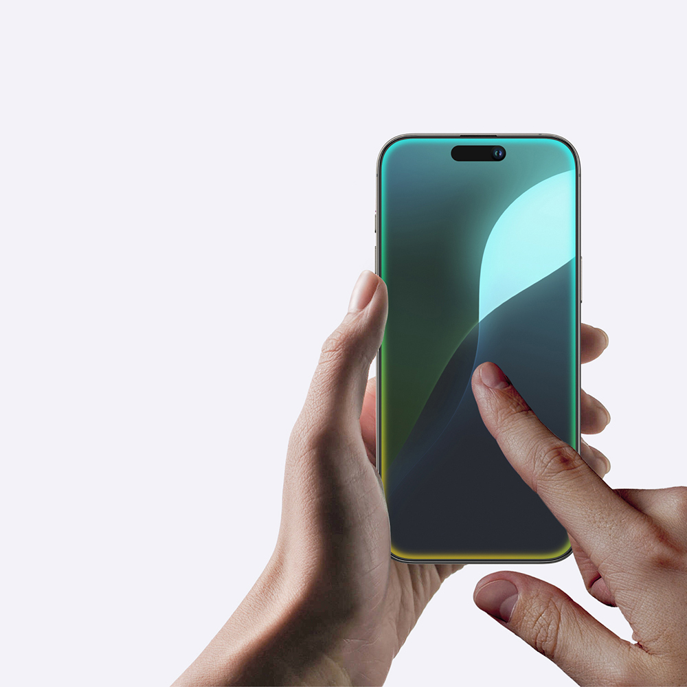 Apple iPhone 16 Amazingthing Titan Matte Anti-Fingerprint Tempered Glass Screen Protector - 10