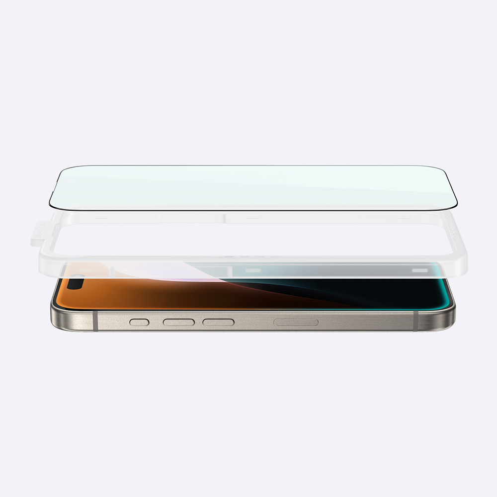 Apple iPhone 16 Amazingthing Titan Max Anti-Fingerprint Tempered Glass Screen Protector - 10