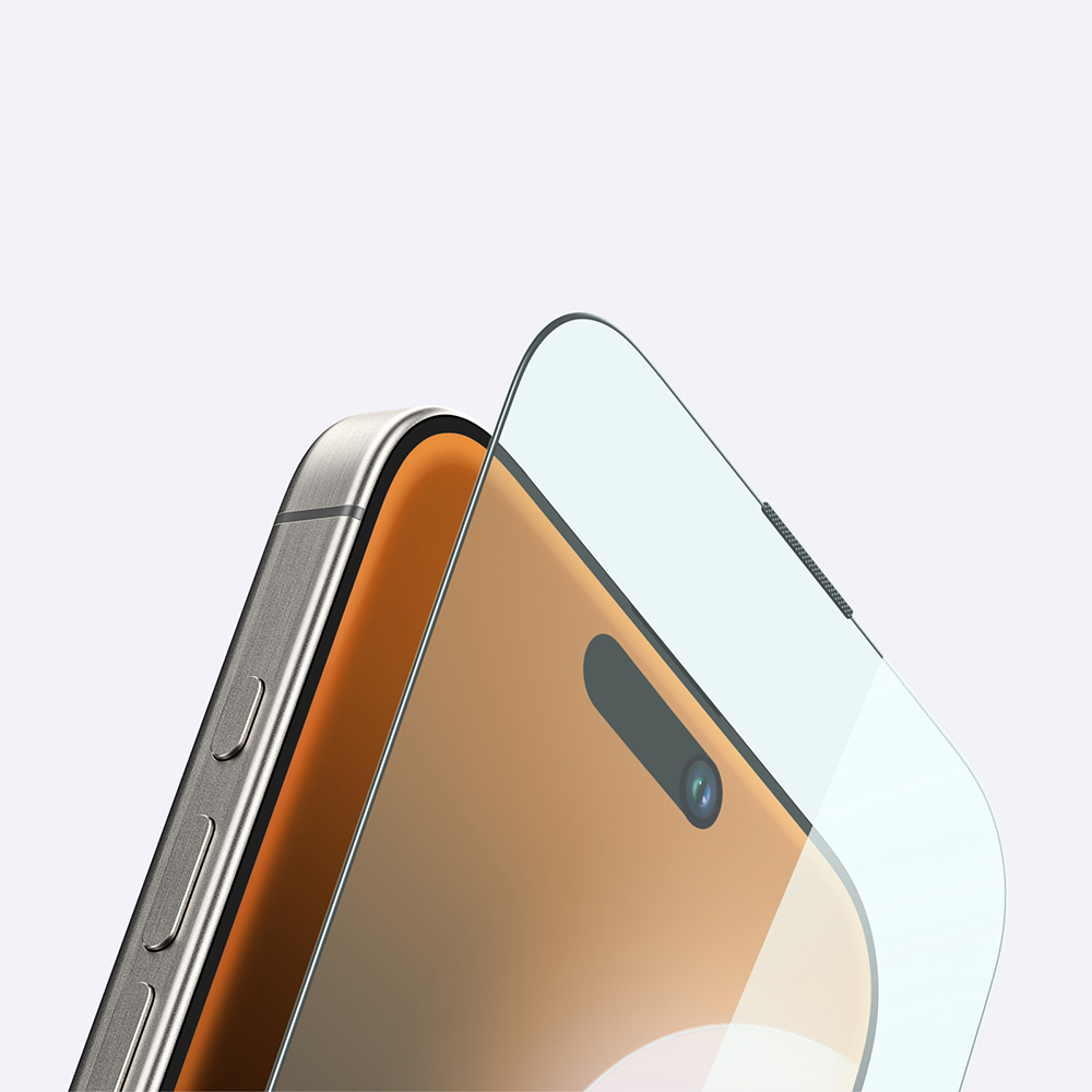 Apple iPhone 16 Amazingthing Titan Max Anti-Fingerprint Tempered Glass Screen Protector - 12