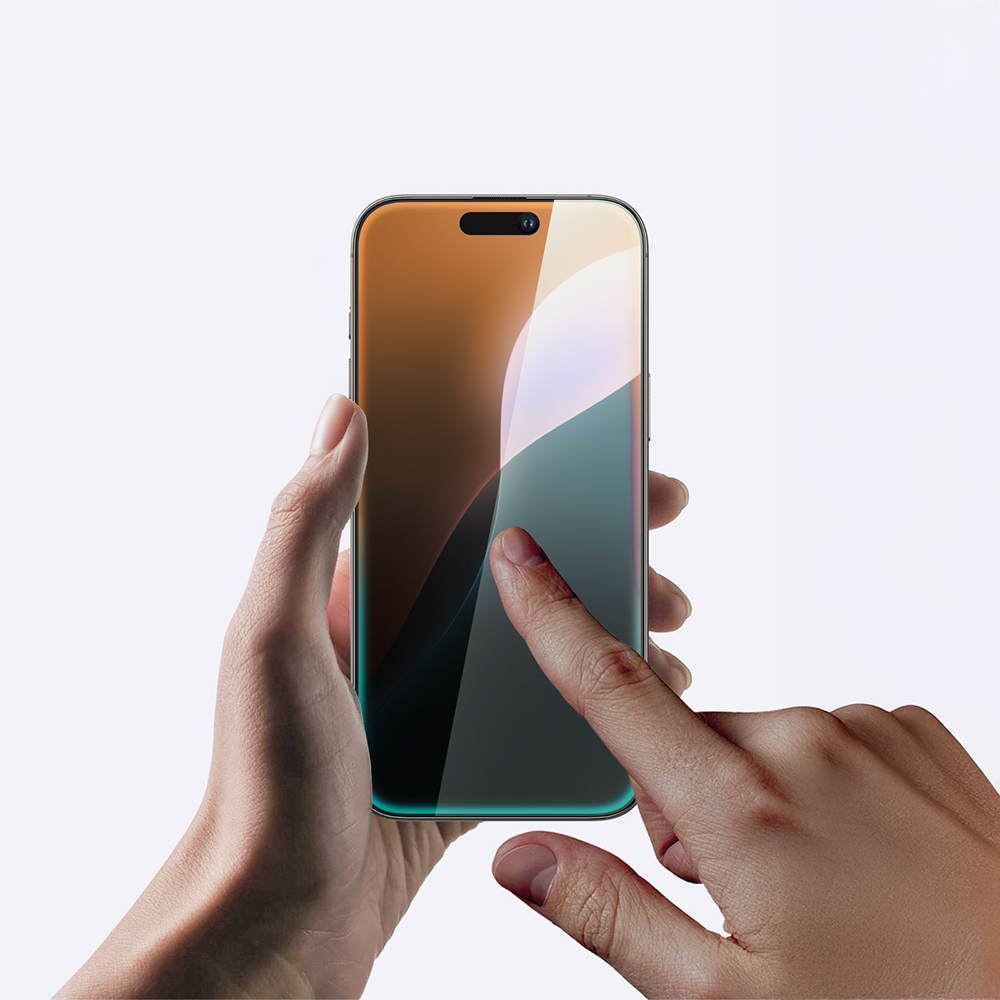 Apple iPhone 16 Amazingthing Titan Max Parmak İzi Bırakmayan Temperli Cam Ekran Koruyucu - 9