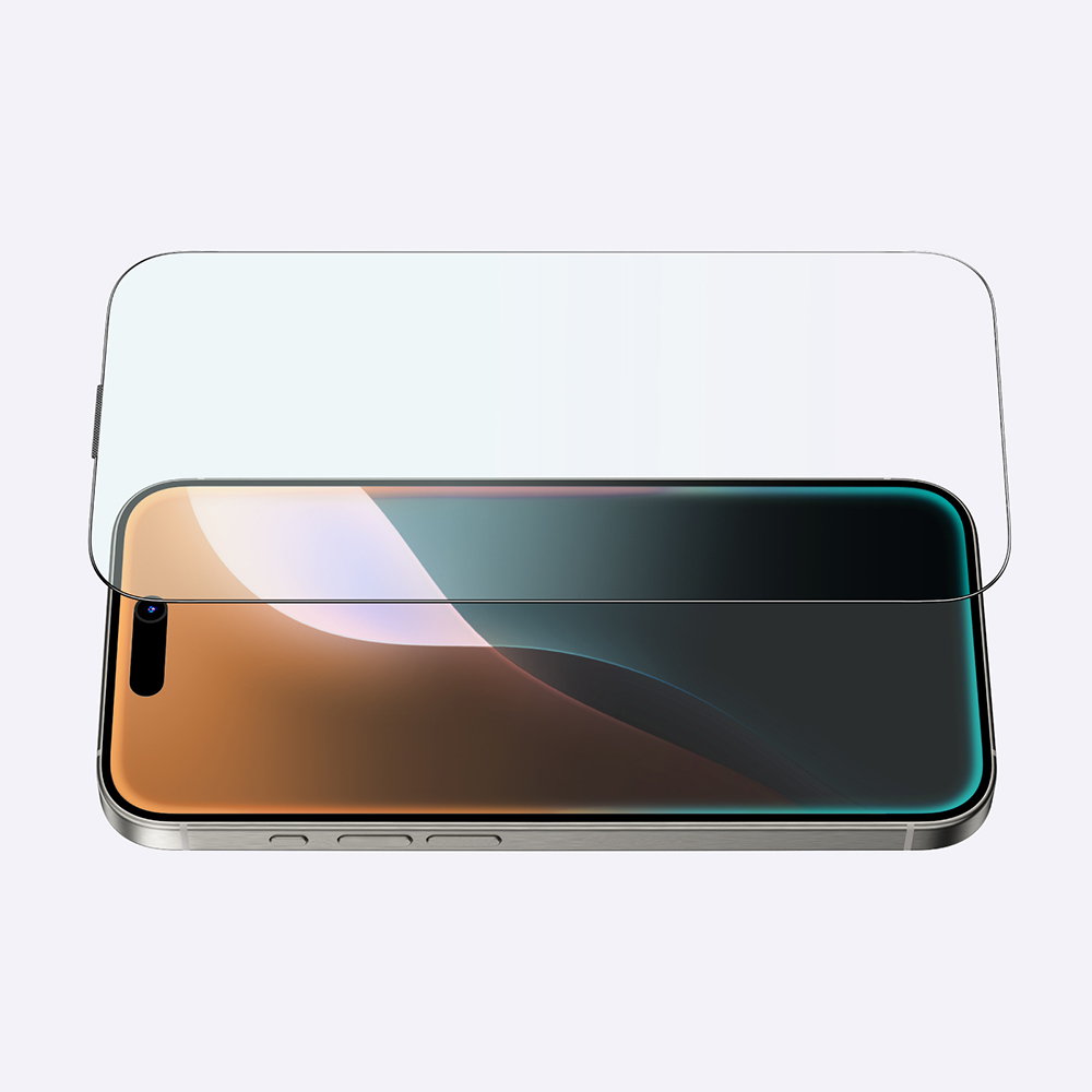 Apple iPhone 16 Amazingthing Titan Max Parmak İzi Bırakmayan Temperli Cam Ekran Koruyucu - 11