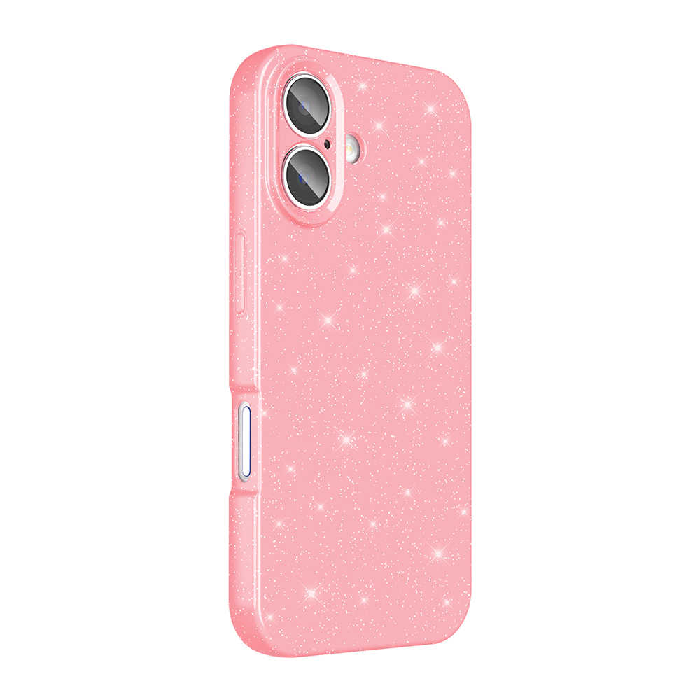 Apple iPhone 16 Case Camera Protection Glitter Luxury Zore Koton Cover - 12