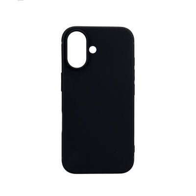 Apple iPhone 16 Case Zore Imax Silicone Black