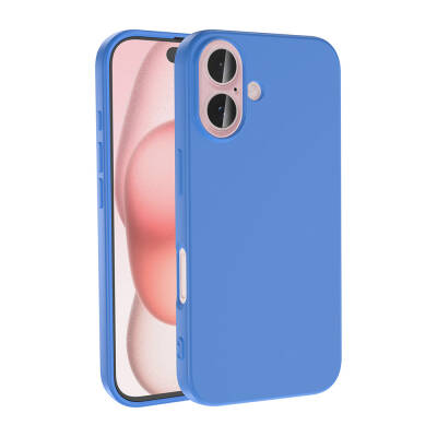 Apple iPhone 16 Case Zore LSR Lansman Cover Blue