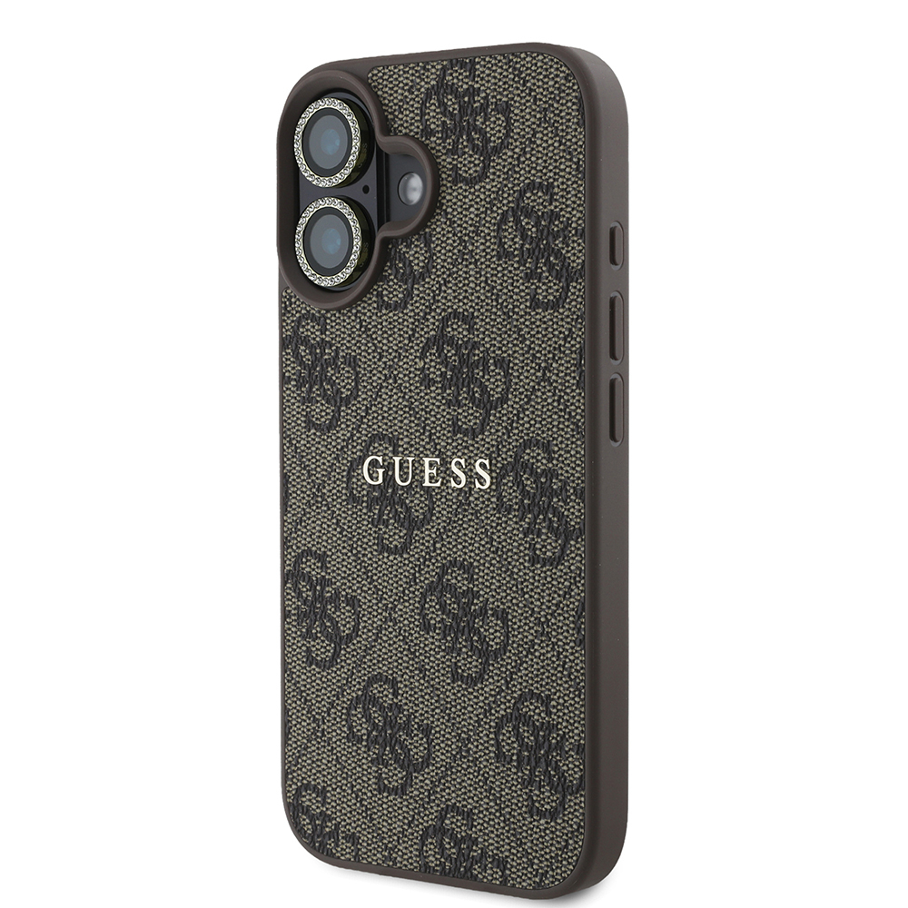 Apple iPhone 16 Guess Original Licensed Case + Screen Protector + Lens Protector 3in1 Accessory Set - 5