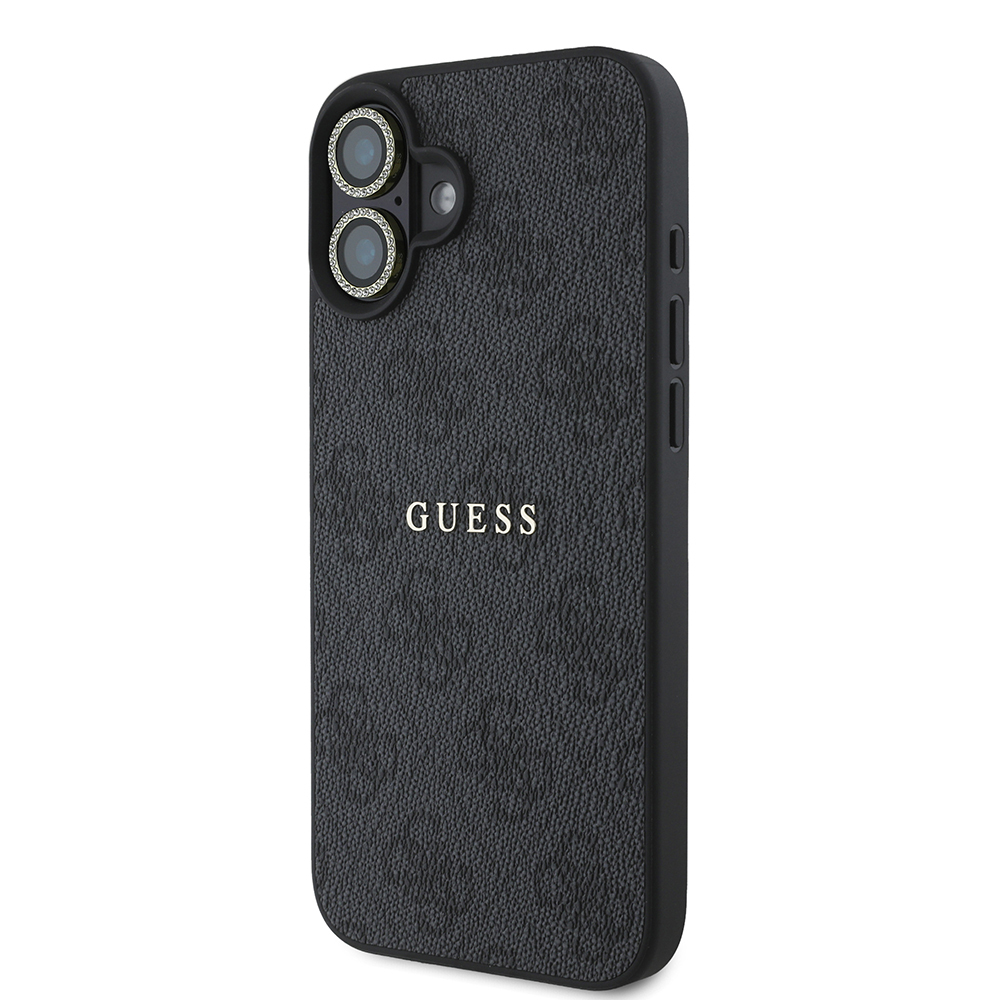 Apple iPhone 16 Guess Original Licensed Case + Screen Protector + Lens Protector 3in1 Accessory Set - 21