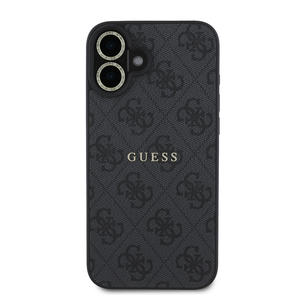 Apple iPhone 16 Guess Original Licensed Case + Screen Protector + Lens Protector 3in1 Accessory Set - 22