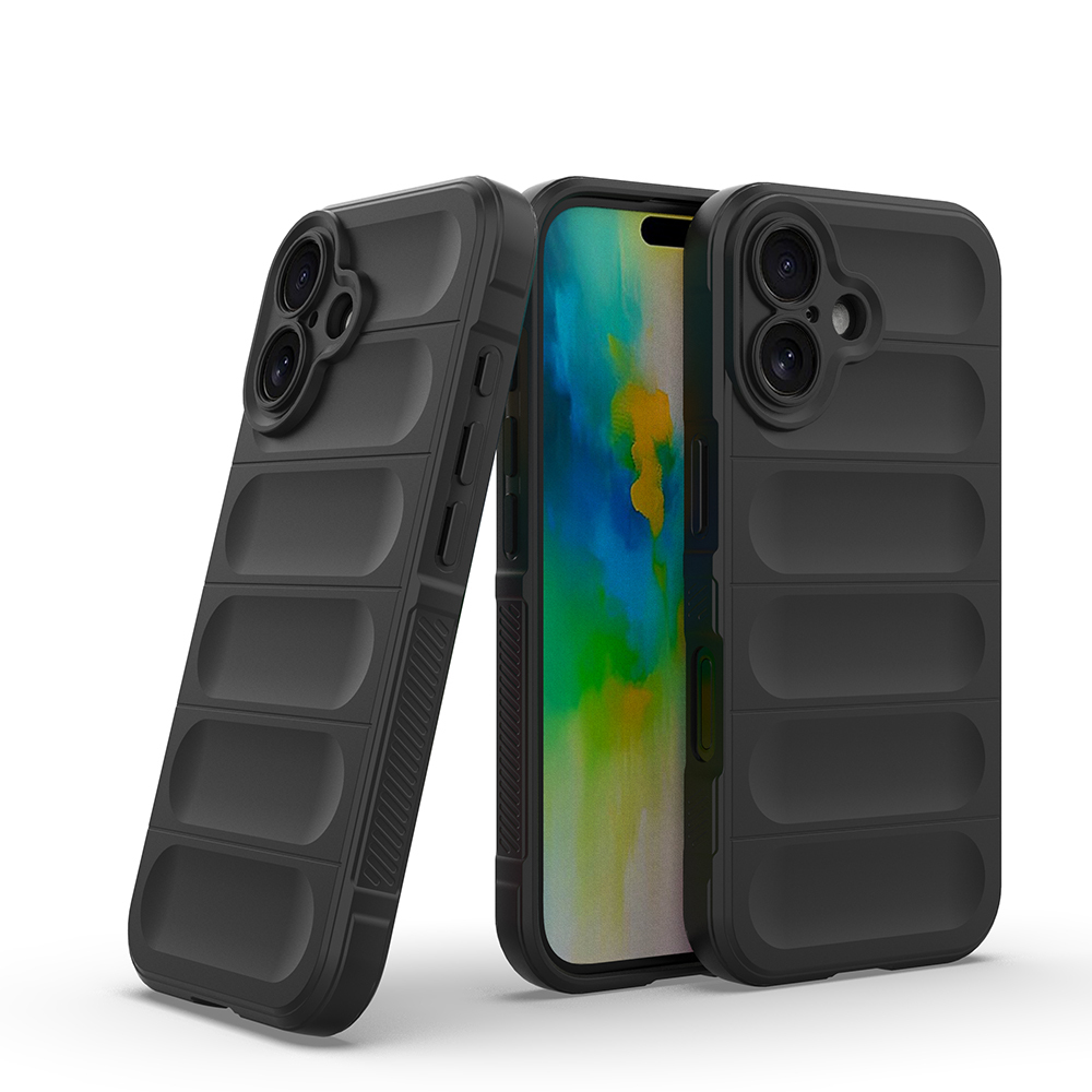 Apple iPhone 16 Kılıf Esnek TPU Oyuklu Arka Yüzey Tasarımlı Zore Etnik Silikon Kapak - 8