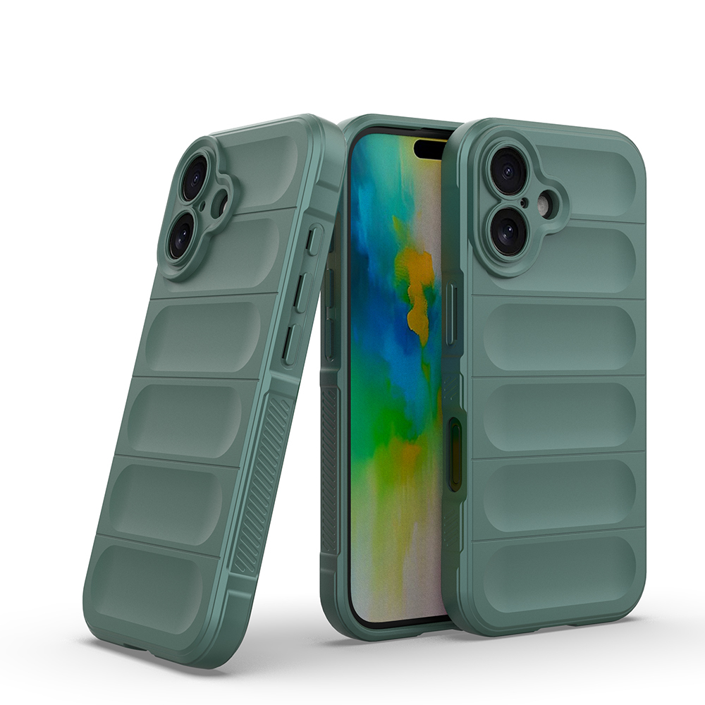 Apple iPhone 16 Kılıf Esnek TPU Oyuklu Arka Yüzey Tasarımlı Zore Etnik Silikon Kapak - 9