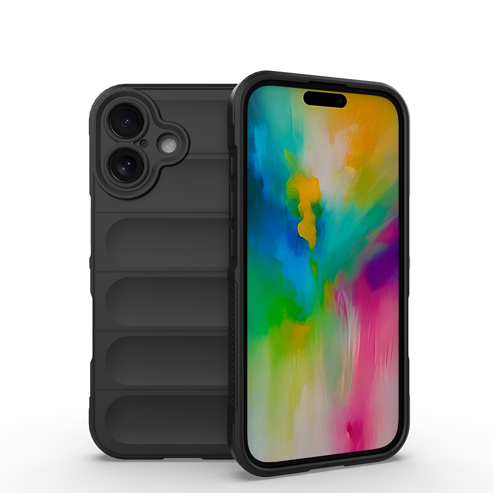 Apple iPhone 16 Kılıf Esnek TPU Oyuklu Arka Yüzey Tasarımlı Zore Etnik Silikon Kapak - 4