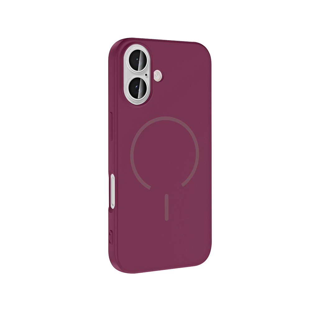 Apple iPhone 16 Kılıf M-safe Şarj Özellikli Zore Meta Kapak - 13