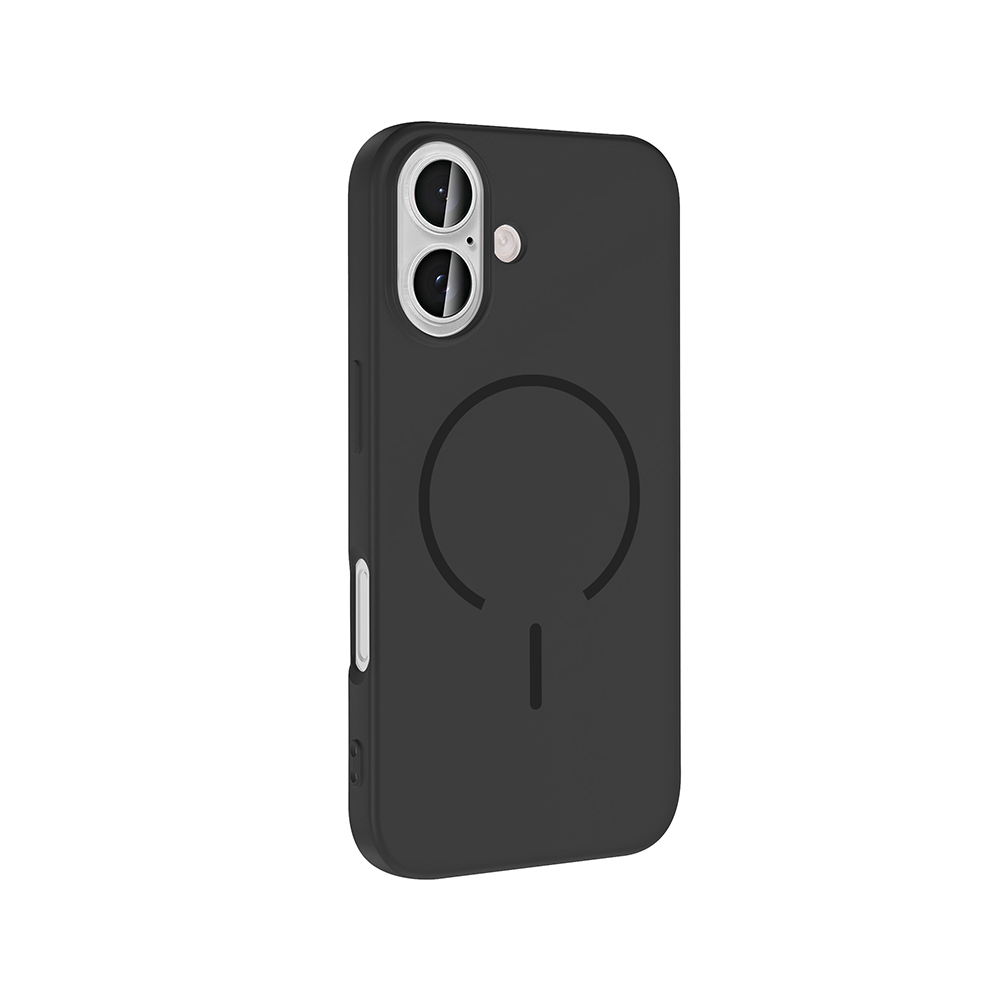 Apple iPhone 16 Kılıf M-safe Şarj Özellikli Zore Meta Kapak - 15