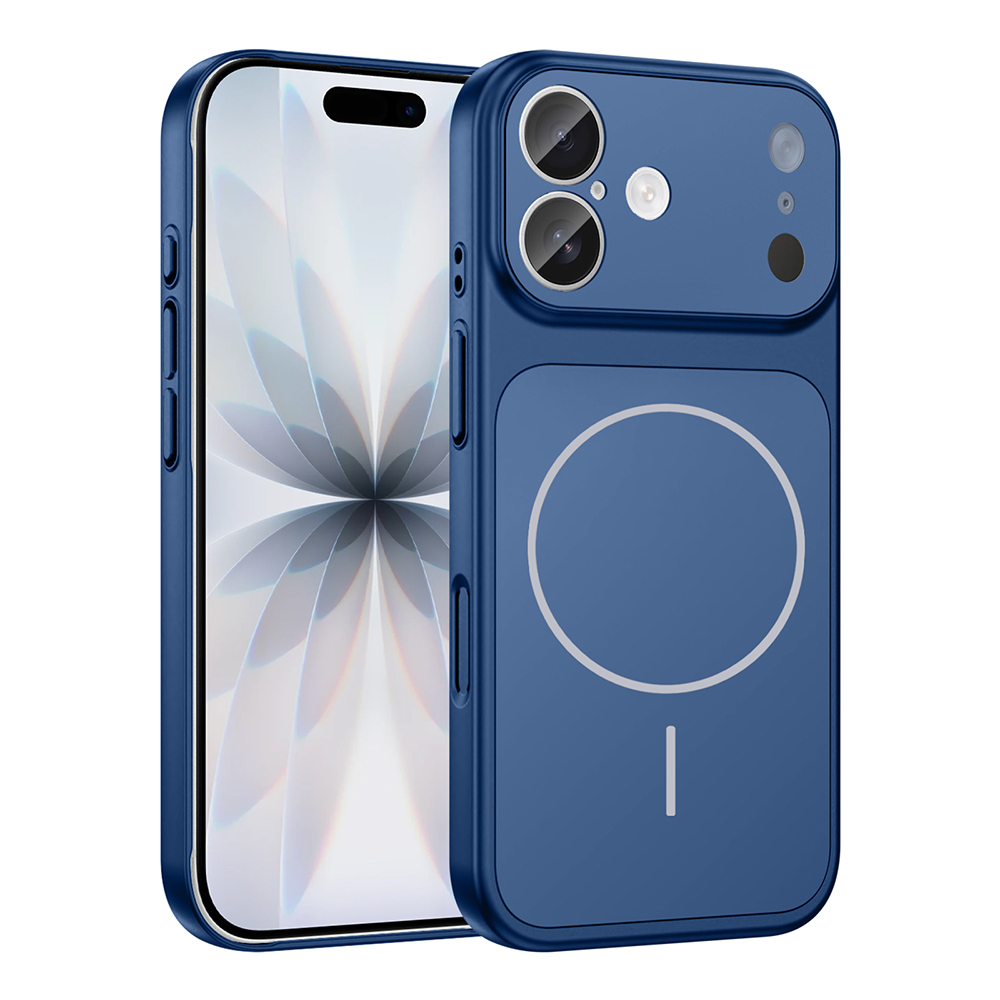 Apple iPhone 16 Kılıf Zore M-Safe Şarj Özellikli Kamera Korumalı Formen Kapak - 1