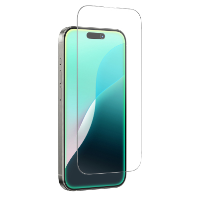 Apple iPhone 16 Plus Amazingthing Radix Mat Parmak İzi Bırakmayan Temperli Cam Ekran Koruyucu Siyah
