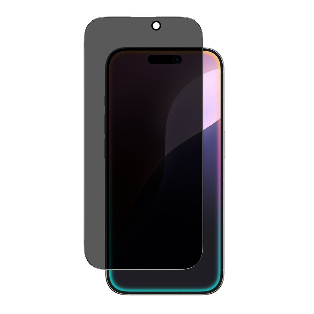 Apple iPhone 16 Plus Amazingthing Radix Privacy Anti-Fingerprint Tempered Glass Screen Protector - 3
