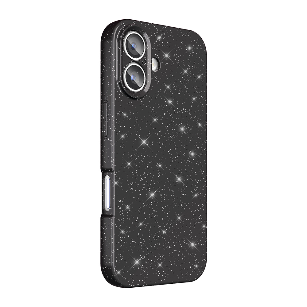 Apple iPhone 16 Plus Case Camera Protection Glitter Luxury Zore Koton Cover - 6