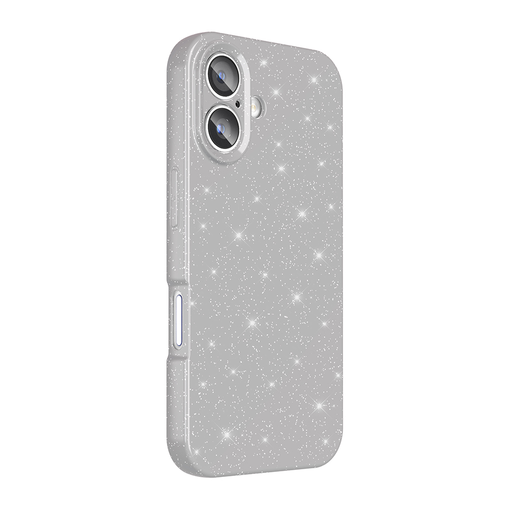 Apple iPhone 16 Plus Case Camera Protection Glitter Luxury Zore Koton Cover - 9