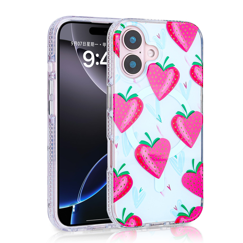 Apple iPhone 16 Plus Case Zore Stilo Cover with Magsafe Charging Feature - 3