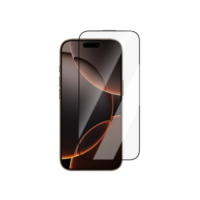 Apple iPhone 16 Plus CaseWorld 0.25mm HD 3D Temperli Cam Ekran Koruyucu + Uygulama Aparatlı Şeffaf