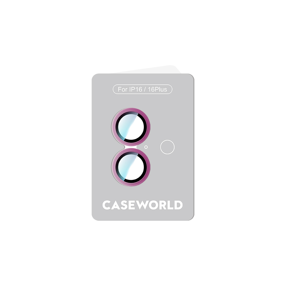 Apple iPhone 16 Plus CaseWorld Alloy Two-Color Serisi Lens Koruyucu - 25